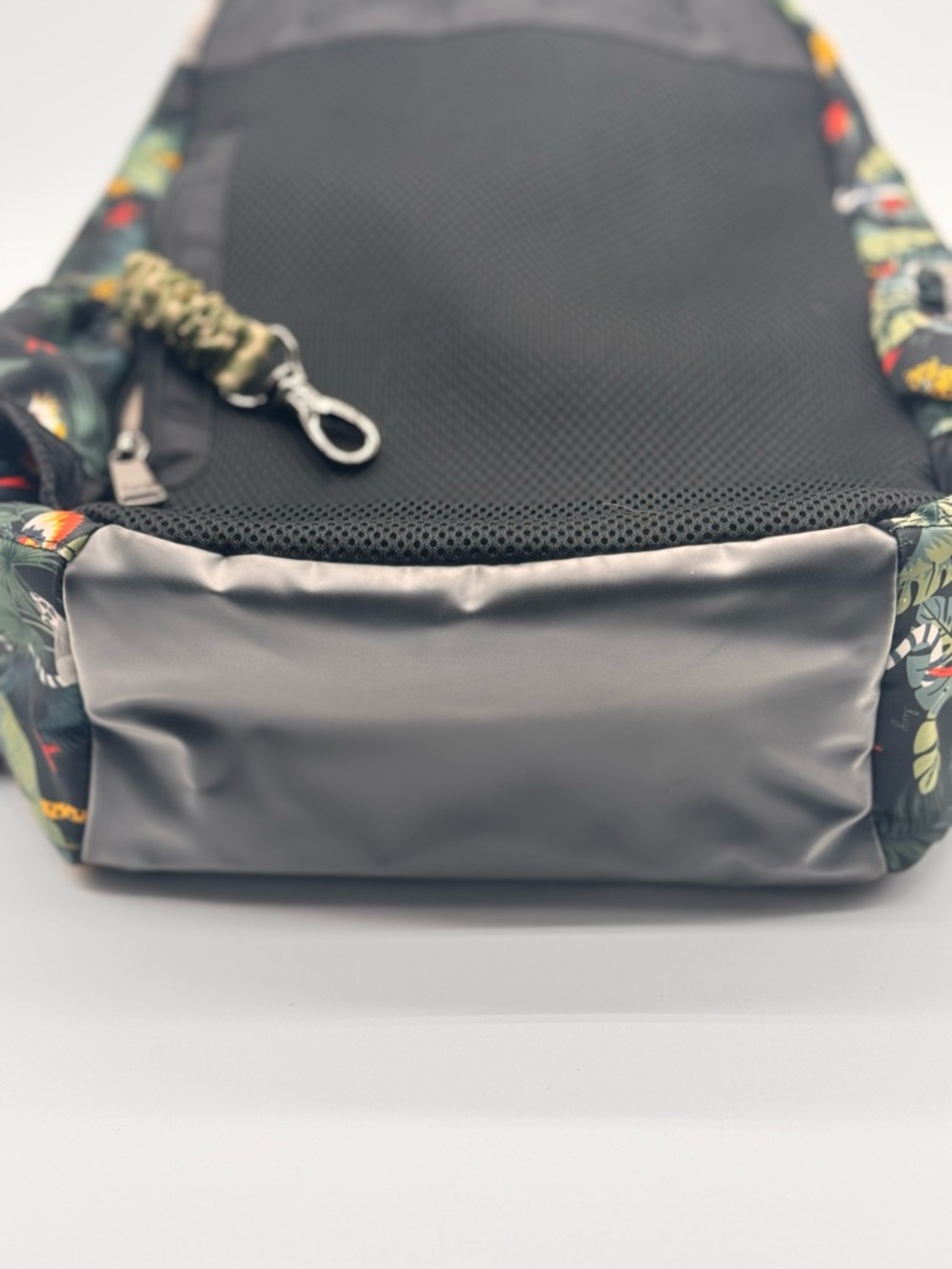 Lug Black Backpack with Tropical Leaf Accents - Picture 4 of 11
